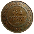 1934 Australia Penny — photo from another recent sale