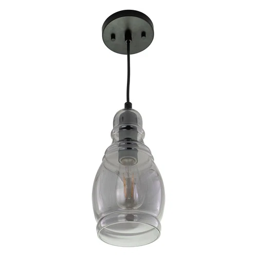 Vaxcel Lighting P0377 Millie 6"W Mini Pendant - Black - Picture 3 of 12