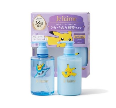 Kose Je l'aime Shampoo & Treatment Set Pikachu Pokemon Limited Edition Japan