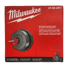 Milwaukee Tool 47-53-2817 Drum With Anchor Cable For M18 Drum Machine