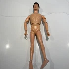 Vintage Hasbro 1964 GI Joe Action Figure - Flocked Brown Hair - Blue Eyes - Scar