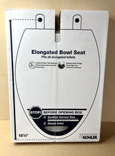 Kohler Cachet 4636-RL-0 Elongated Toilet Seat White Quiet-Close ReadyLatch NIB