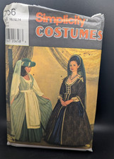 Uncut Simplicity Costumes - Variety to Choose From 8311, 8375, 8344, 8393, 8399