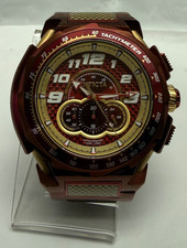 Invicta JM Correa S1 Rally Men's 51mm Carbon Fiber Red Chronograph Watch 43794