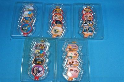 #ad LOT OF 20 DISNEY INFINITY 3.0 POWER DISC SETS GOOD DINOSAUR STAR WARS NEW OPEN $15.00