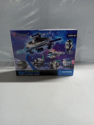 Gobi Dex 6 In 1 Solar Rechargable Space Fleet. Stem Learning Educational Toy. 