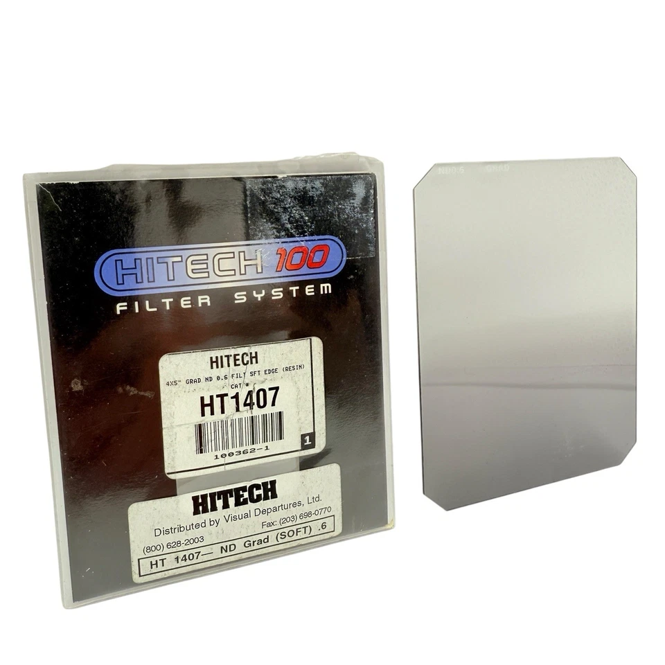 Hitech 100 ND 0.6 Soft Grad Hard Filter ( 4x5” ) HT-1407 - Image 2 of 2