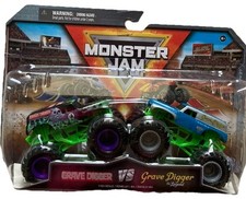 Monster Jam Grave Digger Vs. Grave Digger The Legend 2-Pack Trucks Series 27