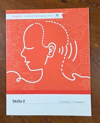 B448-5 * NEW, GRADE K, AMPLIFY ACTIVITY BOOK, SKILLS 2, CKLA, 9781681610658