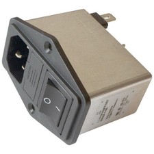 Schaffner FN284-1-06 Netzfilter 250V AC 1A IEC Inlet-Filter Fuse Switch