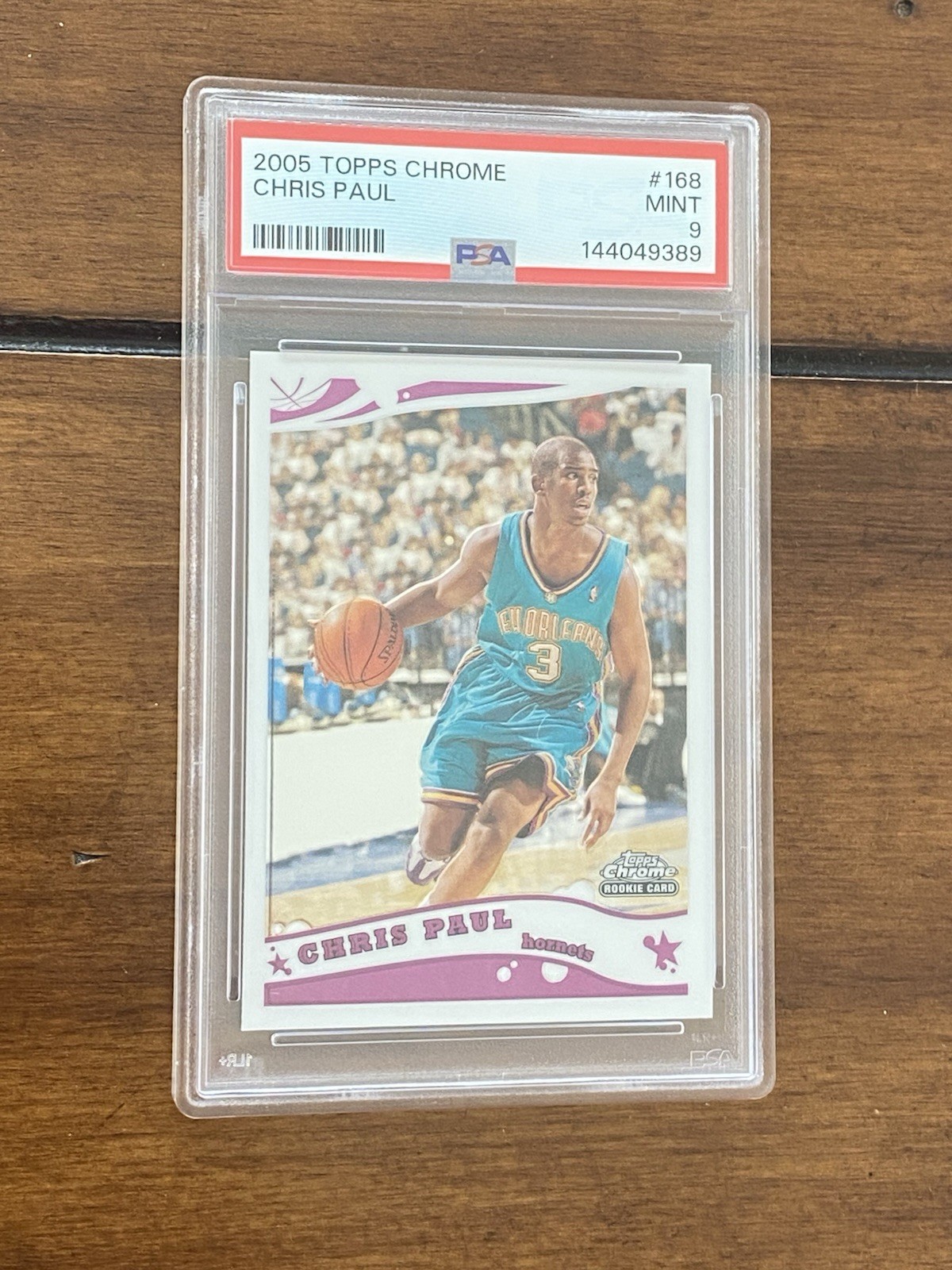 2005 Topps Chrome Chris Paul Psa 9