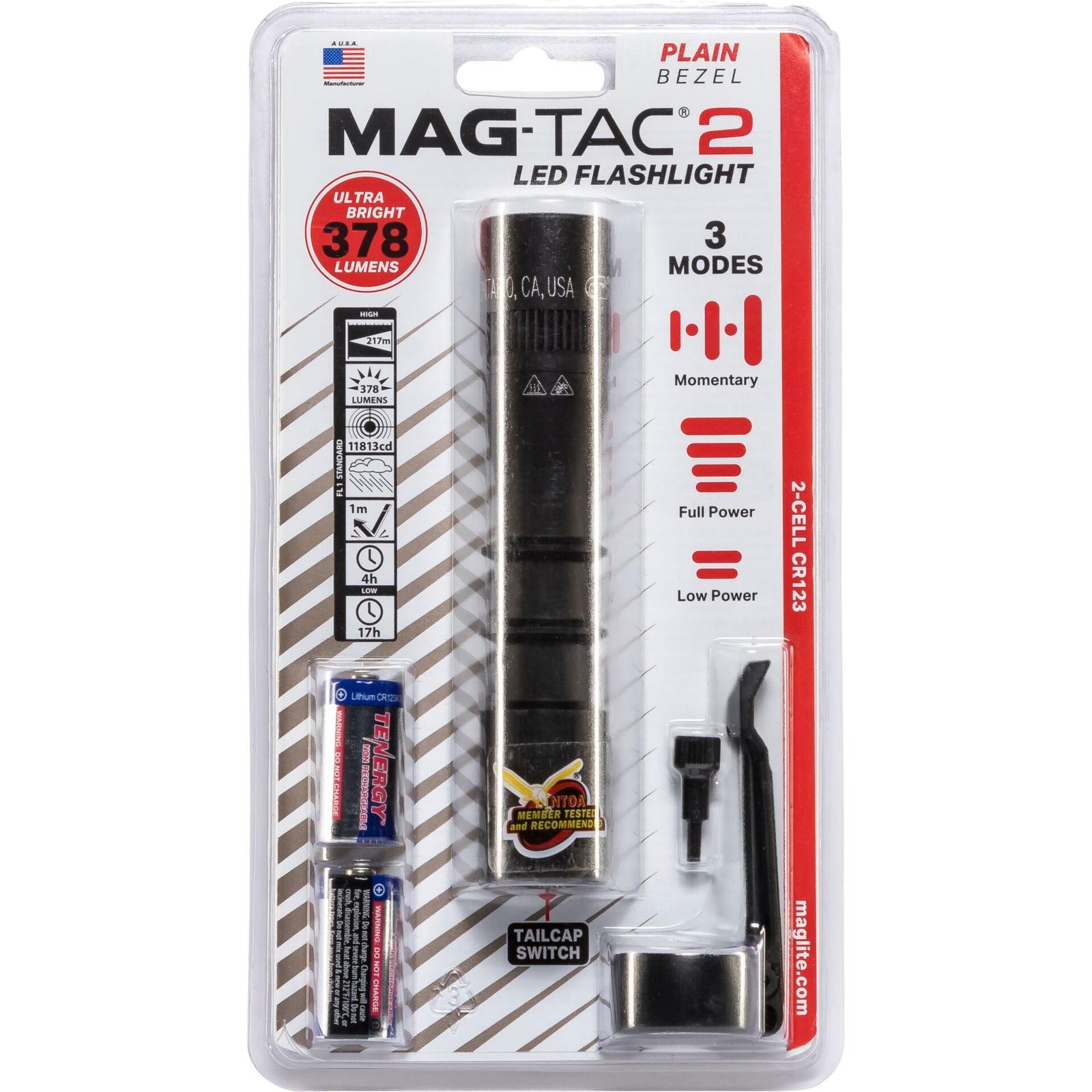 Магнитный фонарь Mag-Tac 2 без заводной головки Taschenlampe schwarz 30390₽
