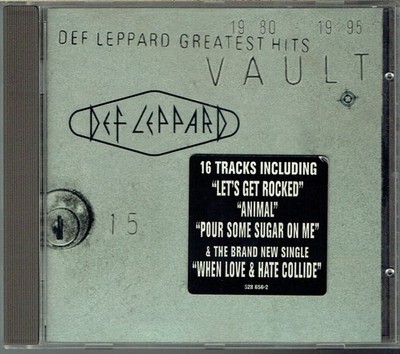 (CD) Def Leppard - Vault: Def Leppard Greatest Hits 1980-1995 - Lets Get Rocked