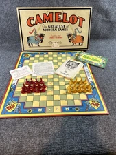 ANTIQUE PARKER BROTHERS "CAMELOT" BOARD GAME - (c) 1930-1931 COMPLETE