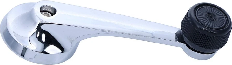 Manivela de ventana larga Ford Mustang II 74-78 con perilla negra izquierda derecha Foto 4 de 4