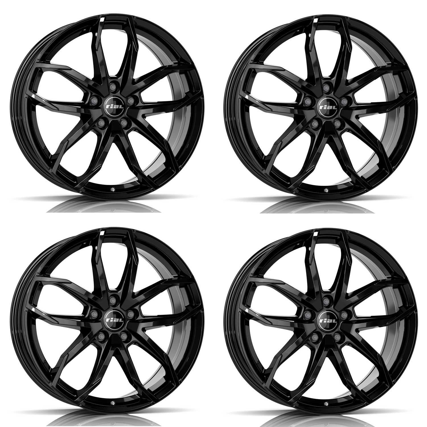 4 Rial Lucca wheels 8.0Jx19 ET45 5x114,3 SW for DACIA Duster
