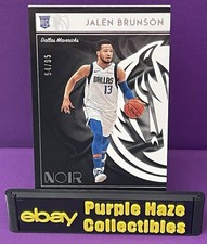 2018-19 Panini Noir - Rookies Association Edition Jalen Brunson #150 /85 (RC)