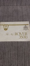 Rover 3500  Owner's Manual