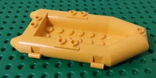 LEGO Fire Divers Res-Q Yellow Boat Rubber Raft Small 30086c01 Sold 1/Each