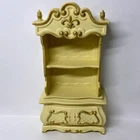 Vintage Susy Goose Armoire Hutch with Drawer 60s Barbie Dollhouse Furniture Suzy