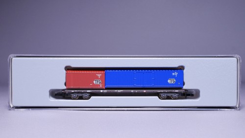 Spur Z Märklin 82660 Containertragwagen Sgs TFG DB in OVP #BK_181 | Zustand: Gebraucht