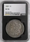 1889 Morgan Silver Dollar NGC VF-35