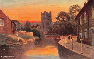 WALTHAM - WALTHAM ABBEY ~ EINE ALTE POSTKARTE #2442130