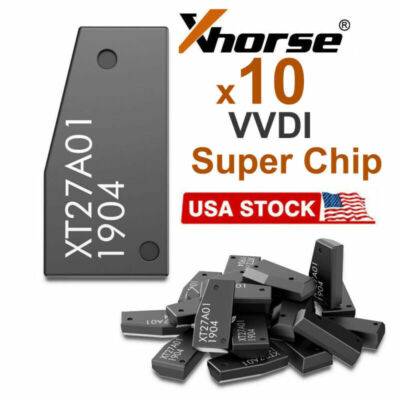 10Pcs Xhorse VVDI Super Chip XT27A01 XT27A66 Transponder for VVDI Mini Key Tool