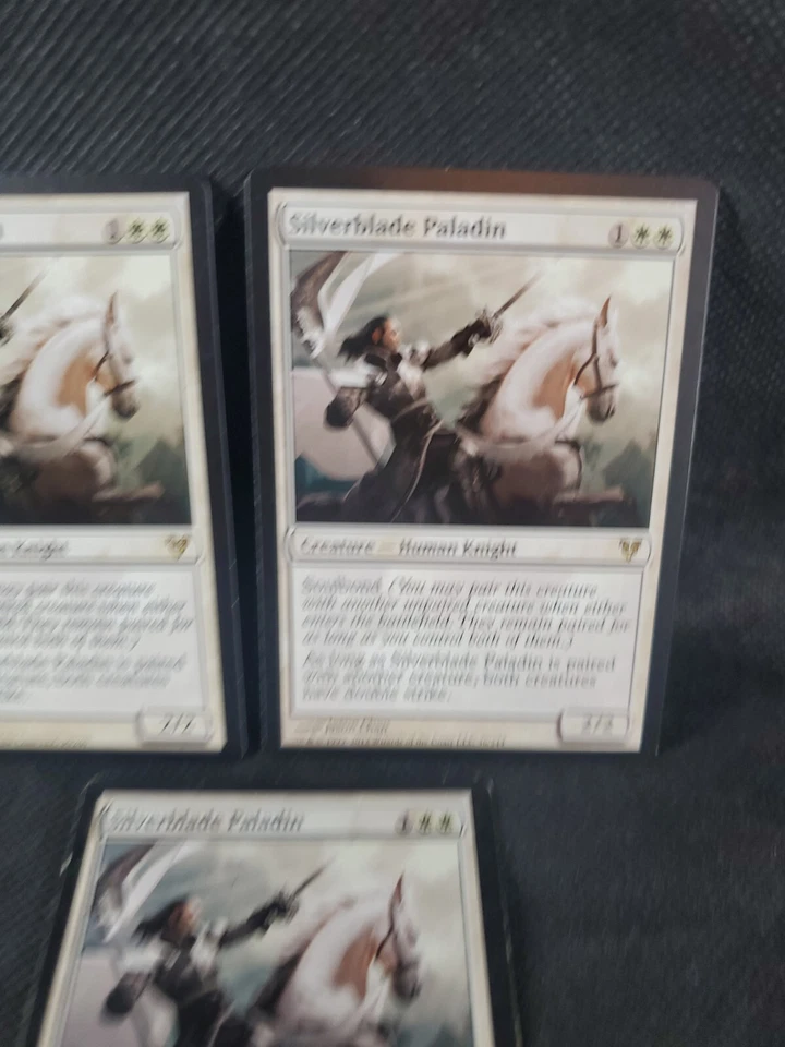 3x Silverblade Paladin Avacyn Restored 2xNM 1xLP MTG Magic The Gathering MTG ** - Image 3 of 4