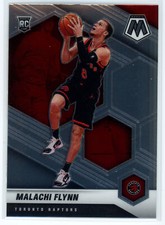 Malachi Flynn 2020-21 Panini Mosaic Base Prizm RC #236 Rookie Raptors