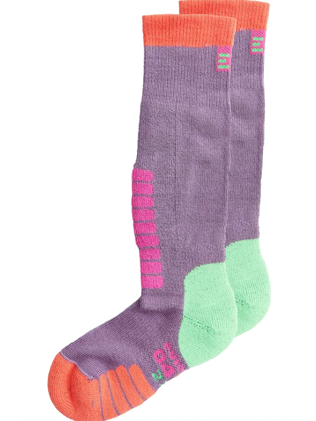 Chaussettes Eurosock L16709 fille Améthyste ski Supreme Jr taille XS
