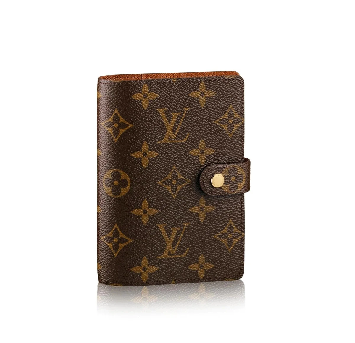 LOUIS VUITTON Monogram Agenda Mini Zippy Day Planner Cover R21045