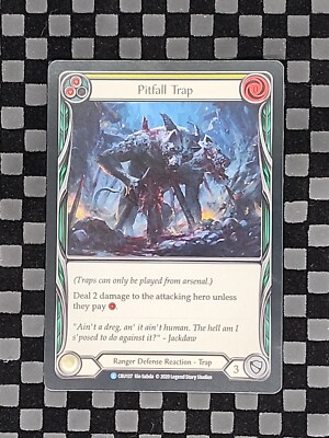 Pitfall Trap (Yellow) Rare Crucible Of War 1st Edition Flesh And Blood TCG | eBay Pitfall Trap (Yellow) Rare Crucible Of War 1st Edition Flesh And Blood TCG | eBay