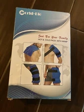 World Bio, hot and cold pack with wrap Shoulder, Back, Knee, ice gel pack new