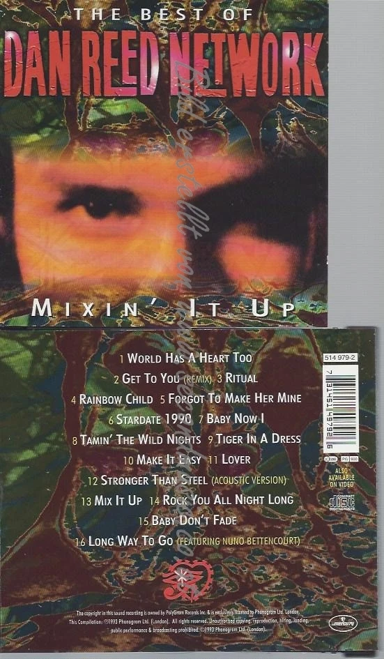 CD--DAN REED NETWORK--THE BEST OF