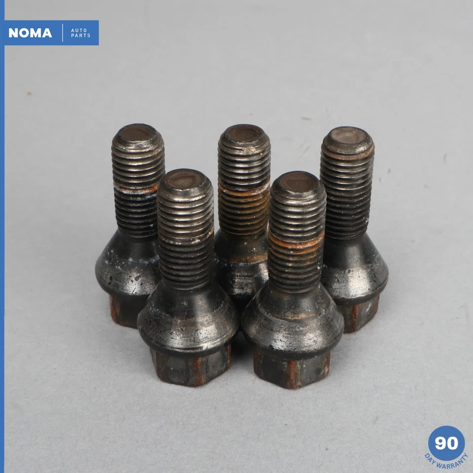 Комплект из 5 оригинальных болтов зажимных болтов обода колеса 04–10 BMW 525i E60 E63 Z4 E39 36136781150 - Изображение 4 из 4