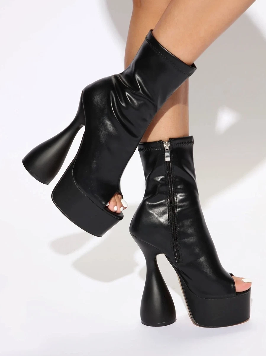 Fashion nova platform clearance boots