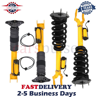 4x Front Rear Shock Spring Struts Assys For Jeep Grand Cherokee SRT8 2012-2015