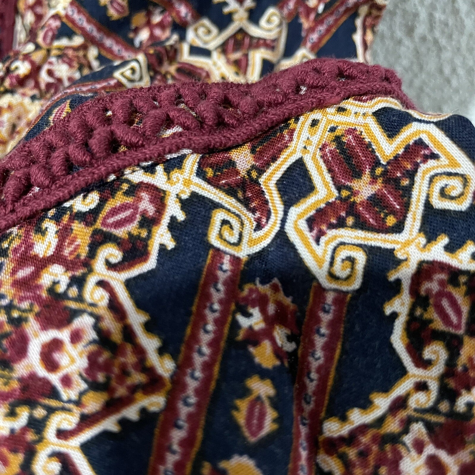 ONE HART Geometric Patterned Romper Size Large - image 7