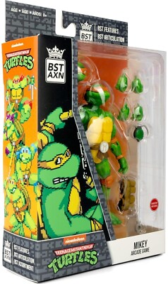 BST AXN Teenage Mutant Ninja Turtles Arcade: MICHELANGELO 5inch Action Figure