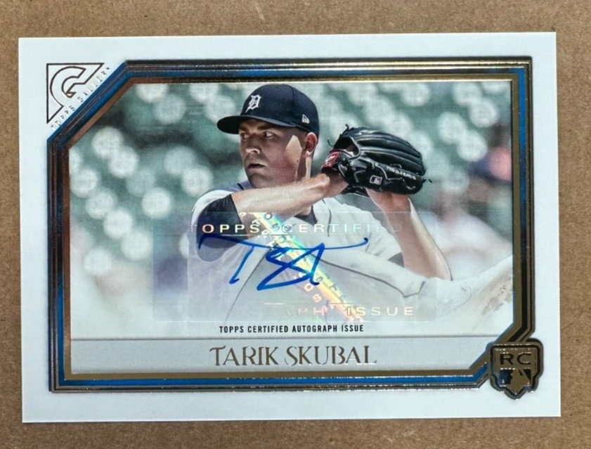 MLB topps Tarik Skubal RC auto タリクスクーバル Tarik Skubal auto