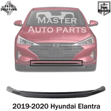 Front Bumper Face Bar Lower Trim Molding Step Pad For 2019-2020 Hyundai Elantra
