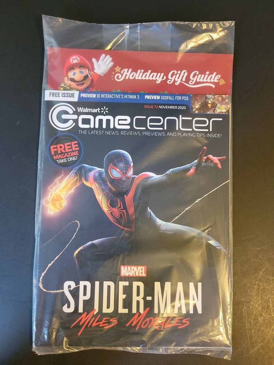 WALMART GAME CENTER #72 SPIDERMAN MILES MORALES Brand New