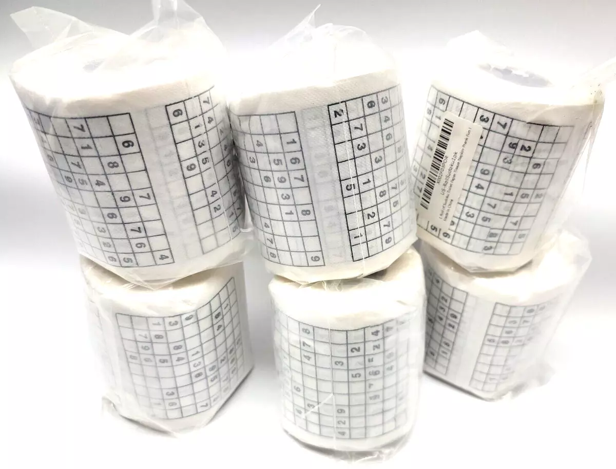 Sudoku Toilet Paper