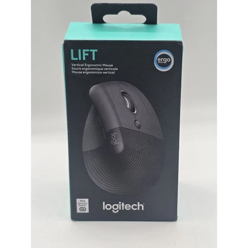 Logitech Lift Vertical Ergonomic Mouse - Picture 2 of 5
