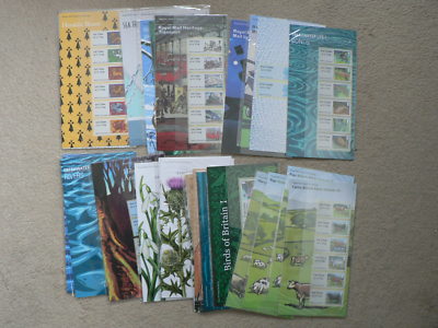 GB Presentation Packs: Post & Go, 2009 - 2017, MNH, Mint, Sold Individually