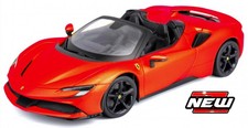 Model Car Scale 1:18 Burago FERRARI SF90 STRADALE SPIDER 2020 From Collection