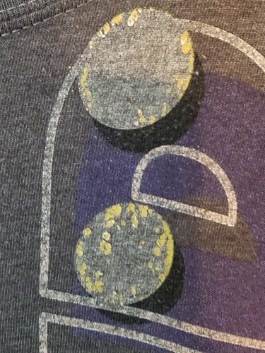 Nike Air "Mamba Powerflight” T-Shirt Charcoal Men's XL LIGHTNING FADED Vtg-LIKE - Picture 8 of 10