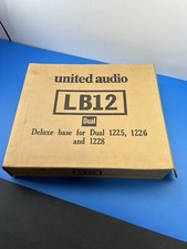 Base Giradischi United Audio Dual LB12 USATA LEGGERE DESCRIZIONE