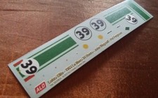 1963 LE MANS #39 LOTUS ELITE WAGSTAFF/FERGUSON 1:43 DECALS